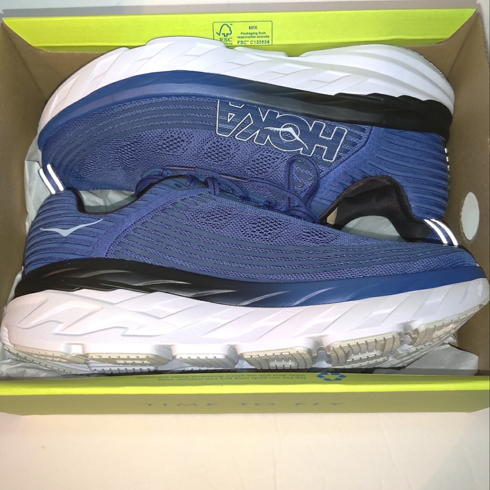 NWOT Hoka One One Bondi 6 Running Shoes 2E Wide - Picture 13 of 15
